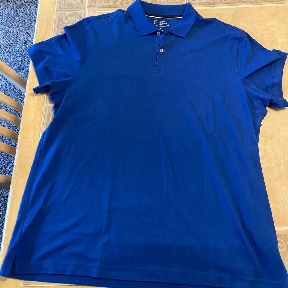 MENS POLO BUNDLE SIZE XL - BLUE CLUB ROOM WHITE GEORGE- GREAT CONDITION & BUY!!